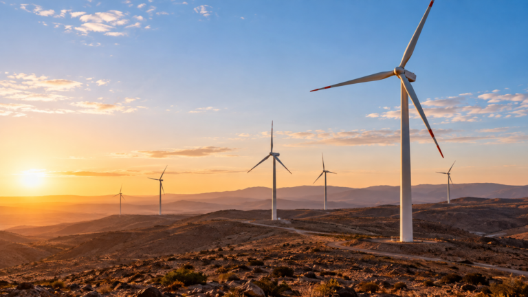 Algeria 200 MW wind power project with wind turbines across Laghouat and Djelfa