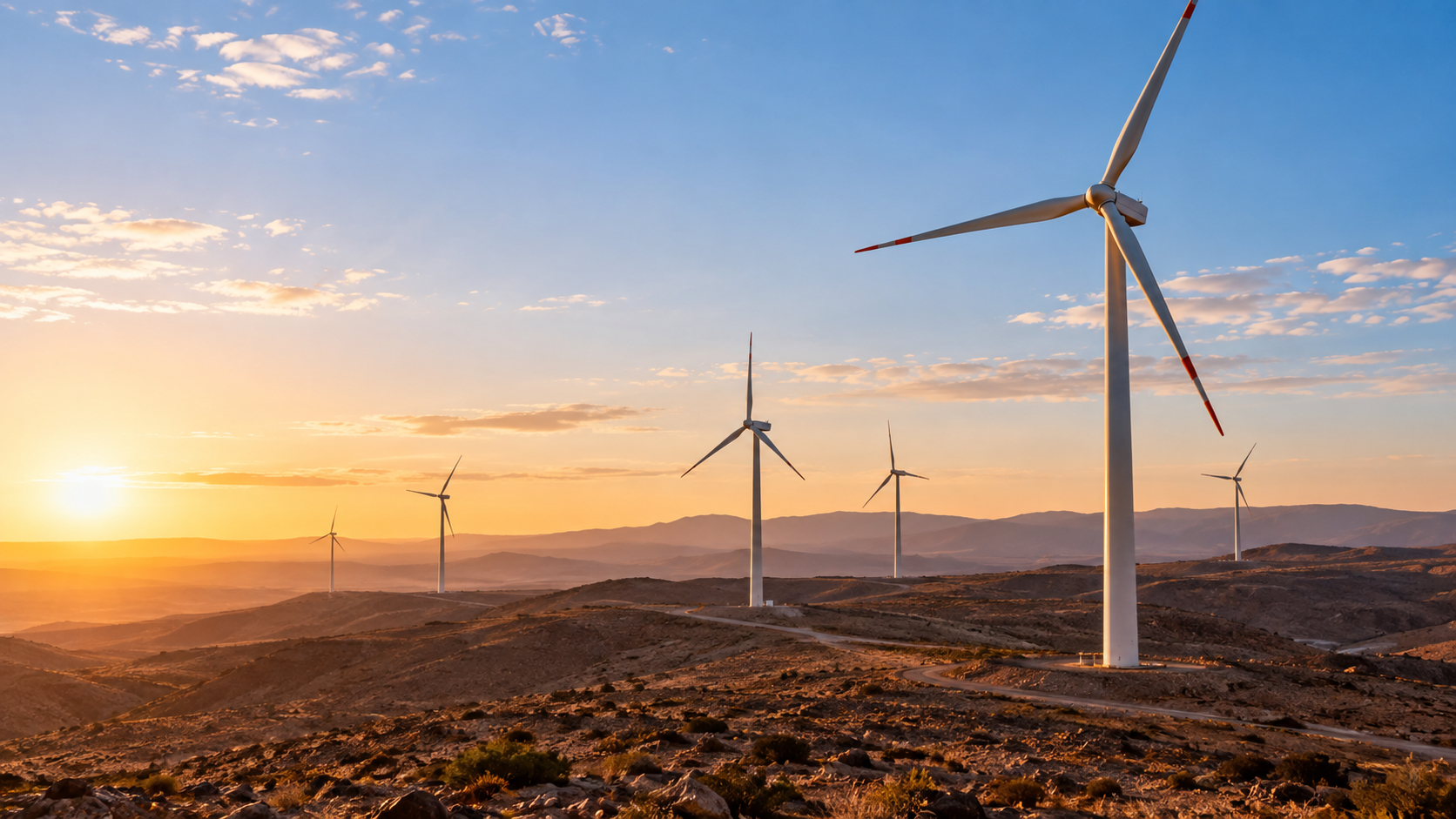 Algeria 200 MW wind power project with wind turbines across Laghouat and Djelfa